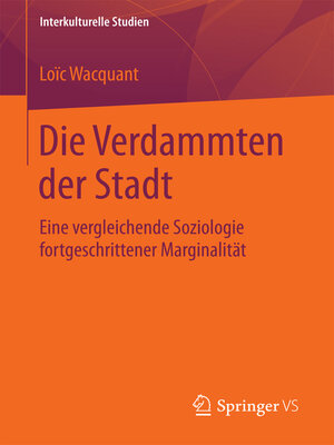 cover image of Die Verdammten der Stadt
